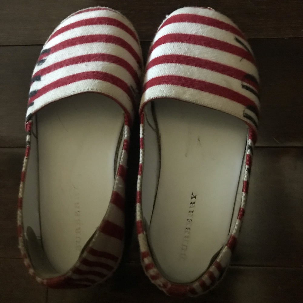 Authentic Burberry girls shoes